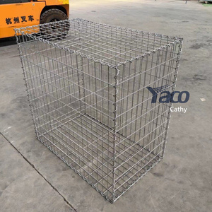 Boîte gabion soudée en fil d'acier galvanisé pour projets de lutte contre les inondations, fournie directement par l'<span class=keywords><strong>usine</strong></span> - Product Image 3