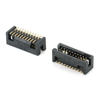 Connecteur de boîtier à broches personnalisable DC3 pour PCB, pas de 1,0/1,27/2,0/2,54 mm, pour connexions de fils