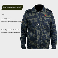 Vente chaude Uniforme de combat tactique pour hommes Camouflage Polaire Denim Vêtement d'extérieur chaud pour les activités de plein air