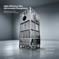 Précipitateur électrostatique humide industriel (ESP) pour l'élimination des fumées de fluorure et des particules submicroniques des lignes de fusion d'aluminium