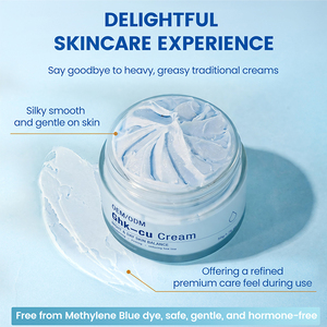 Crème OEM Ghk-cu pour le cou, raffermissante, anti-rides, peptides hydratants, pour éclaircir la peau et régénérer le collagène - Product Image 2
