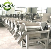 Presse à bande industrielle pour jus de pomme 500 kg-2500 kg, équipement de presse à bande, extracteur de jus de pomme et d'ananas