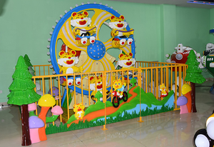Popular paseo para niños equipo del parque de atracciones de interior feliz Tigre niños mini rueda para la venta - Product Image 2