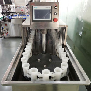 เครื่องล้างขวดพลาสติกและแก้วสำหรับน้ำหอมและเครื่องสำอางแบบไฟฟ้าประสิทธิภาพสูง <span class=keywords><strong>แถว</strong></span>คู่ 48 หัว ความจุ 3000 ขวด/ชั่วโมง - Product Image 3