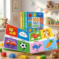 Usine d'impression de livres cartonnés pour enfants sur mesure, fabricant OEM de livres éducatifs pour bébés