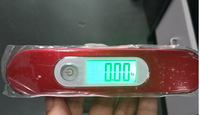 Báscula de equipaje de alta calidad, balanza Digital de viaje con gancho hidrostático, 50kg, 100kg, LCD, Alibaba