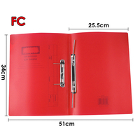 Fournitures de bureau Foska papeterie vente en gros meilleure vente de bonne qualité FC étanche durable Pvc plastique pp lime à ressort rapide