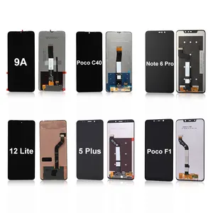 Toptan fiyat Xiaomi 9A 9C için dokunmatik ekran Lcd Redmi için not 3 4 5 6 7 8 10 Lite Lcd ekran ekran telefon onarım