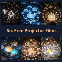 Nouvelle Lampe de Projection Musicale LED Moderne à Piles pour Mur et Plafond, Éclairage de Chambre Bébé, Projecteur Lapin Elfe Étoile