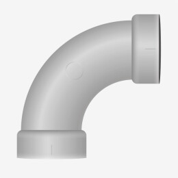 Gomito 90° largo (i/i) - Ø 50,8 mm (2 pollici) - Product Image 1