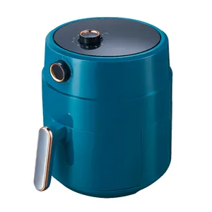 Alat dapur 4.5L penggorengan udara tanpa Minyak panggang Dehydrate panggang otomatis tanpa asap penggorengan udara