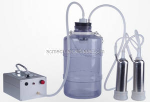 AM-MC5 5L工場価格シングルポータブル電池式乳製品農機具ヤギ牛搾乳機 - Product Image 4