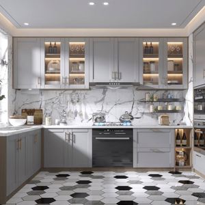 Personalizzare Porte Cassetto Fronti Per Armadi Wardrobs Isola <span class=keywords><strong>Cucina</strong></span> di Cemento E di <span class=keywords><strong>Legno</strong></span> - Product Image 5