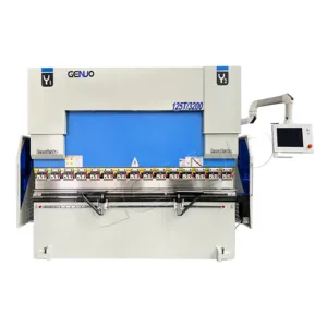 Genuo brand CE Certificate Hydraulic Press Brake 200 Ton 5000mm NC Sheet Metal Bending Machine