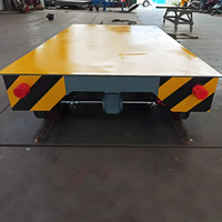 Chariot de transfert électrique sur rail robuste, personnalisé, directement de l'usine, véhicule de transport à plateau sur rail