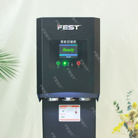 Machine de scellage automatique électrique pour canettes en PET et aluminium, pour boissons, jus, boissons gazeuses, cartons et bouteilles
