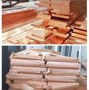 Fabbrica diretta varie dimensioni 99.9% barra di rame puro C11000 C1100 T1 T2 T3 barra di rame - Product Image 5