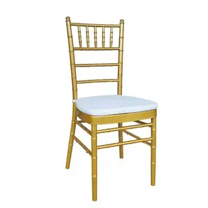 Toptan ziyafet döşemeli düğün sandalyeleri restoran benzersiz açık napolyon sandalye parti Tiffany sandalye için