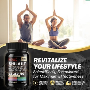 Meilleur Shilajit : 60 capsules de suppléments pour adultes, favorisant l'apport nutritionnel, capsules de Shilajit à base de plantes - Product Image 4