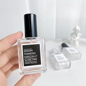 Atomizador de Perfume Recargable de Vidrio Premium de 15 ml, Botella de Spray de Viaje con Bomba de Presión, Mini Botella de Muestra de Fragancia de Lujo - Product Image 2