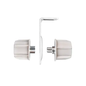 38mm nhôm màn trập giữa cửa sổ bóng râm tấm kim loại đôi động cơ hình ống động cơ đôi Con lăn mù trung gian khung - Product Image 1