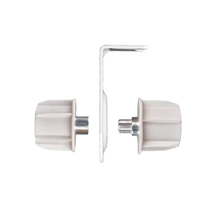 38mm Aluminum Shutter Middle Windows Shade Metal Plate Double Motorized