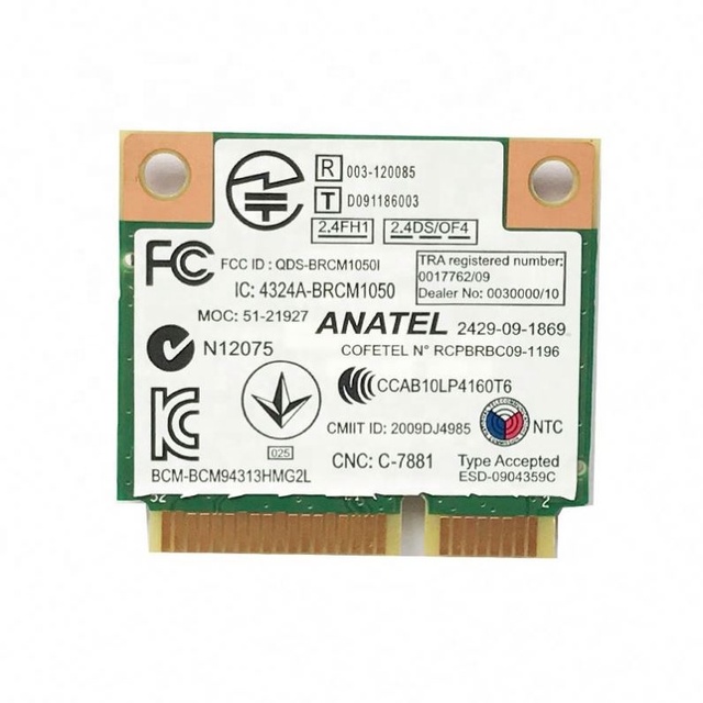 BroadCom BCM94313HMG2L BCM4313 150Mbps Mini PCI-e WLAN wireless Card 04W3750 for L enovo B490 B590 G505 S400 S500 Z400