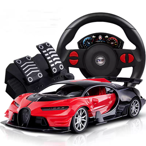 All'ingrosso luce Led 1/16 simulazione Rc Sport Car giocattoli per <span class=keywords><strong>auto</strong></span> a induzione per gravità Rc <span class=keywords><strong>auto</strong></span> telecomandate <span class=keywords><strong>auto</strong></span> con pedali - Product Image 1
