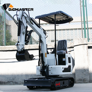 Goedkope prijs Digger Master White 1 ton EPA-motor hydraulische pomp diesel <span class=keywords><strong>mini</strong></span>-graafmachine micro rupsgraafmachine te koop - Product Image 5