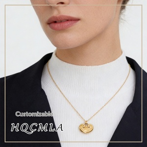 Collar con Colgante de Candado de la Paz Yuan <span class=keywords><strong>Bao</strong></span> de Acero Inoxidable, Joyería Coreana 2026 - Collar con Colgante para Mujer, Moderno y Encantador - Product Image 2
