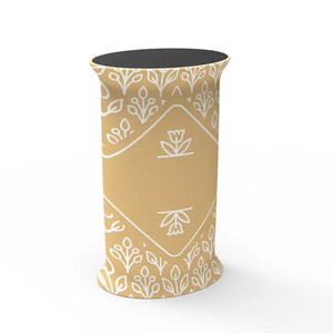 ポータブルプロモーション折りたたみテーブルカスタムポップアップファブリックカウンタートレードショー表彰台展示会用 - Product Image 3