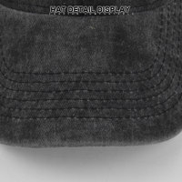 Hoge kwaliteit effen gekleurde gewassen katoenen baseballcap voor volwassenen en kinderen, verbleekte duck cap, 6 panelen, baseball pet, zonneklep