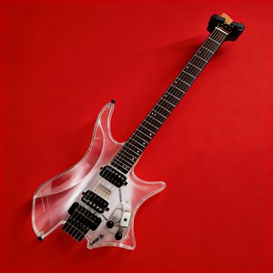 กีตาร์ไฟฟ้าแบบไม่มีหัว รุ่นขายส่งจากโรงงาน ฟิงเกอร์บอร์ดแบบ Fanned Frets ความแม่นยำสูง สำหรับดนตรีโปรเกรสซีฟร็อคและการบันทึกเสียงในสตูดิโอ - Product Image 6