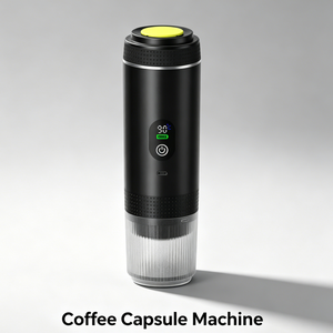 เครื่องชงกาแฟเอสเพรสโซแบบพกพาอัจฉริยะไร้สาย ใช้แคปซูล สำหรับธุรกิจ การเดินทาง ออฟฟิศ แคมป์ปิ้ง ตกปลา ประสบการณ์การใช้งานยาวนาน 15 ปี - Product Image 1