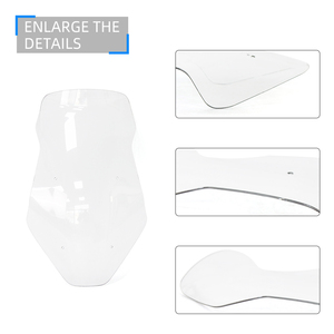 Parabrisas Doble Burbuja para Motocicleta, Deflector de Viento para Honda <span class=keywords><strong>XADV</strong></span> 750 XADV750 2021 2022 <span class=keywords><strong>2023</strong></span> 2024 2025 2026 - Product Image 5