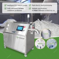 Machine de fabrication de glace sèche compressée en plaquettes, granulés et petites bandes pour blaster et lavage, modèle Wuxi Co2 Reformer