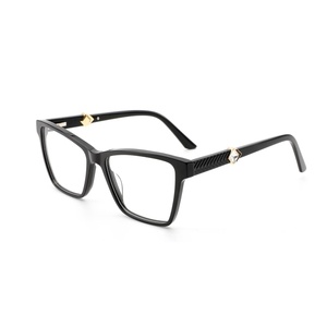 Montures optiques élégantes en acétate, style œil de chat, fines, tendance, de haute qualité, fiables, uniques, de créateur, anti-lumière bleue, pour les voyages et la vie quotidienne - Product Image 3