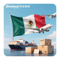 Transitaire logistique rapide DDP le moins cher avec le meilleur service Chine vers Mexique Expédition de fret maritime porte à porte