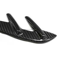 Pour BMW M3 M4 G80 G82, garniture de garde-boue en fibre de carbone sèche style OE, autocollant de ventilation latérale, accessoires extérieurs automobiles