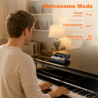 Wholesale Rechargeable 3-in-1 Digital Metronome Tuner Tone Generator for Guitar, Bass, Violin, Ukulele, Chromatic, Tuners