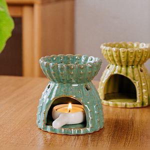 Difusor de Aroma Oceánico de Cerámica Hecho a Mano, Calentador Eléctrico de Cera, Quemador de Aceites Esenciales, Lámpara de Fragancia para Decoración del Hogar, Hotel, Spa, Regalo - Product Image 5