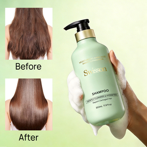 Shampooing Gel Hydratant Volumisant pour <span class=keywords><strong>Cheveux</strong></span> <span class=keywords><strong>Fins</strong></span> <span class=keywords><strong>et</strong></span> Légers, Contrôle du Sébum aux Acides Aminés, Soin Capillaire Professionnel de Salon - Product Image 1