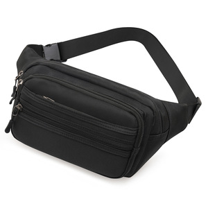 Riñonera personalizada al por mayor, riñonera con múltiples bolsillos, impermeable, con correa ajustable, riñonera OEM para el trabajo - Product Image 1
