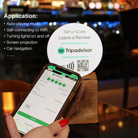 Étiquettes NFC personnalisées imprimables 13,56 MHz, petites étiquettes NFC Ntag213, autocollant NFC, étiquette RFID passive pour la gestion archivistique