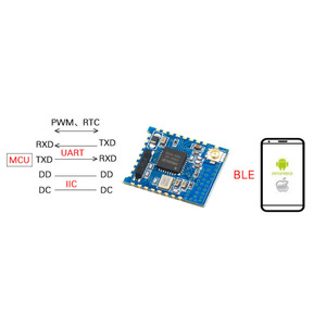 JDY-17 4.2 Módulo QI05S-590P Interfaz UART Voltaje de alimentación de 5 V BLE Antena externa de baja potencia - Product Image 4