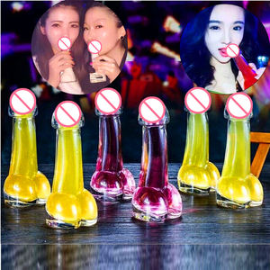 Verres à shot en forme de pénis, Verres Nastya, Verres à vin, Verres à whisky et cocktail pour enterrement de vie de jeune fille (EVJF) - Product Image 3