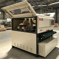 Machine à polir le bois multifonctionnelle pour l'usine de travail du bois, polisseuse, ponceuse pour la finition des surfaces en bois plates et contournées