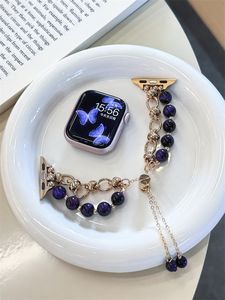 Nueva Correa de Reloj de Lujo para <span class=keywords><strong>Apple</strong></span> <span class=keywords><strong>Watch</strong></span> Ultra 2, Correa de 49 mm Serie 10 9 8 <span class=keywords><strong>7</strong></span> 6 5 4 SE 46 mm 45 44 42 41 40 38 mm - Product Image 4