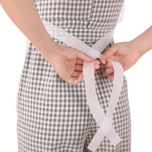 FaSoLa Kitchen Apron White Waterproof Oil Proof Disposable For Adults Children Catering BBQ Cooking - Product Image 4
