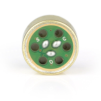 797 CZB140-HL Audio personnalisé 14mm Microphone à condensateur Electret Capsule hyper-cardioïde pour la réparation de microphones bricolage